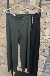 ST.ANN Jerseyhose gerade oliv, schwarz ST.ANN Jerseyhose gerade oliv, schwarz