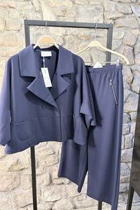 NOEN Jersey Jacke + Culotte navy NOEN Jersey Jacke + Culotte navy