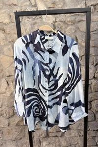 NOEN Tunika Viscoseprint navy NOEN Tunika Viscoseprint navy