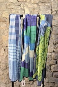 SHALLS BARCELONA Tücher BW Seide 65 X 100